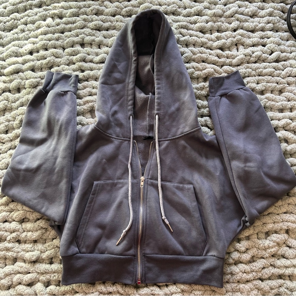SHEIN zip up